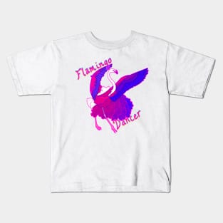 flamingo dancer Kids T-Shirt